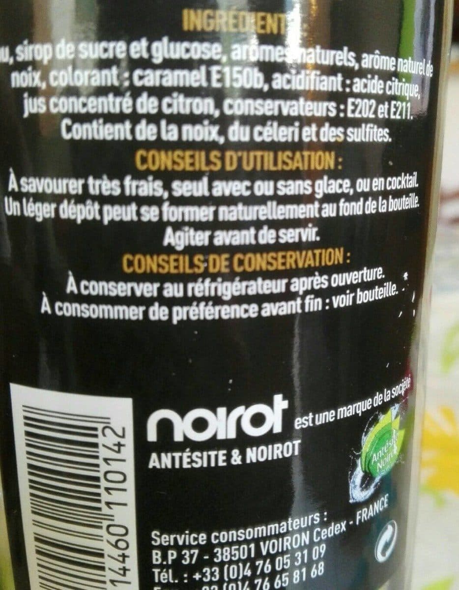 Noirot APÉRITIF sans alcool NOIX packshot