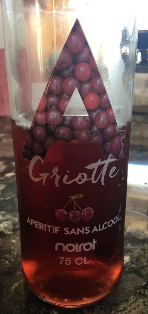 Open Food Facts Griotte aperitif sans alcool packshot