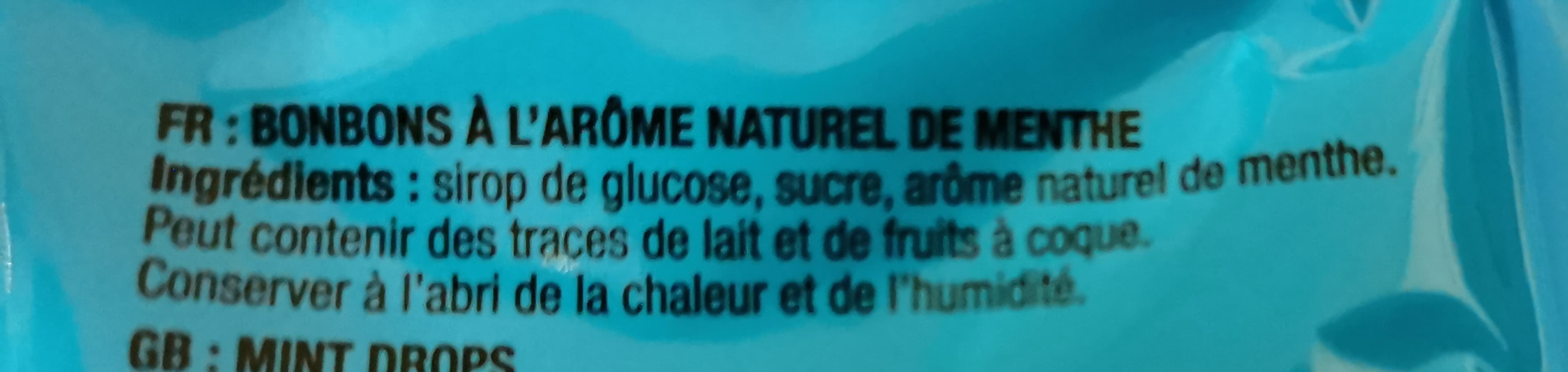 Verquin Menthe bonbons packshot
