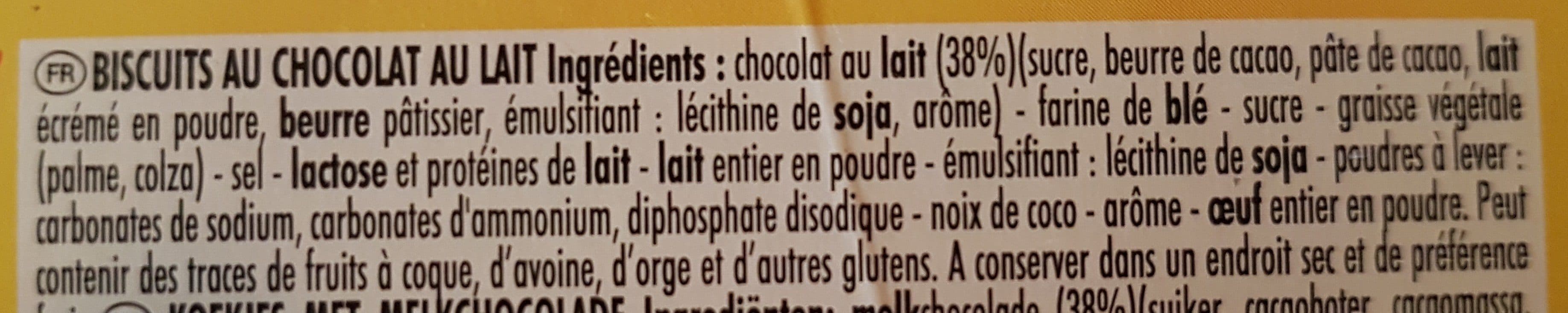 Delacre Biscuits Délichoc Familial Chocolat au lait - 300g packshot