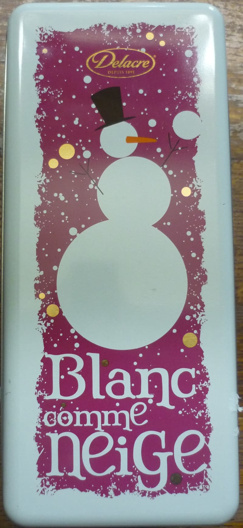 Delacre Blanc comme neige packshot