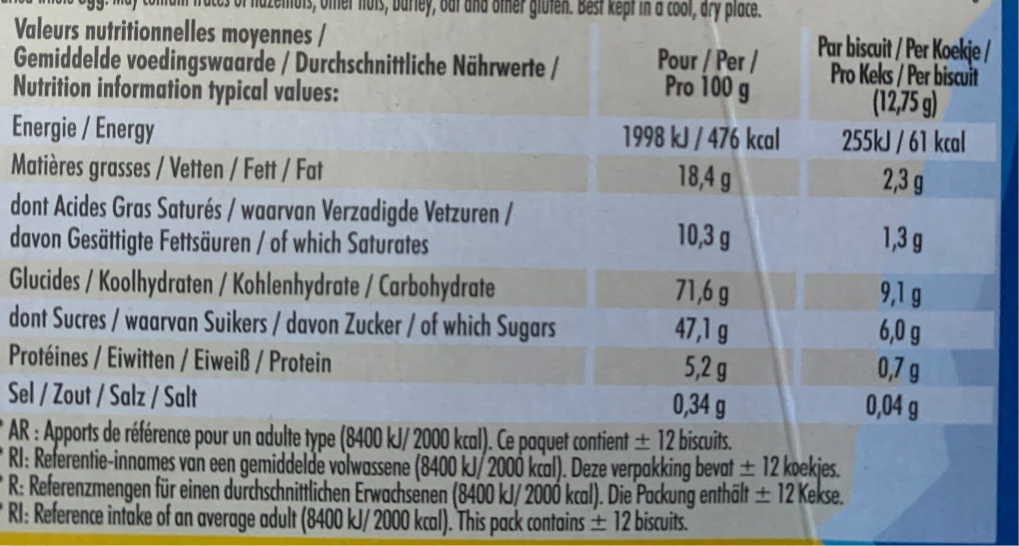 Delacre Biscuits Délichoc Chocolat au lait - 150g packshot