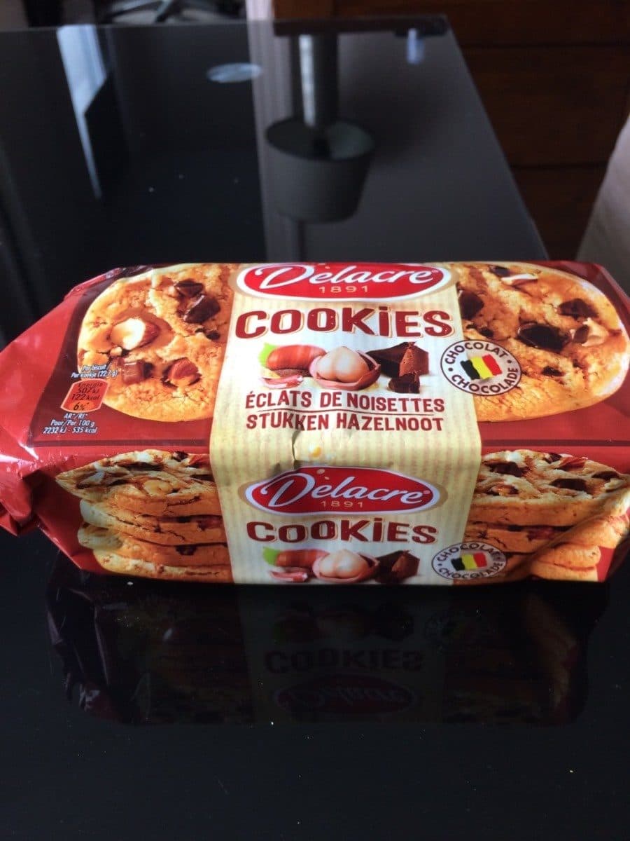 Delacre Delacre Cookies éclats de noisettes 180 g packshot