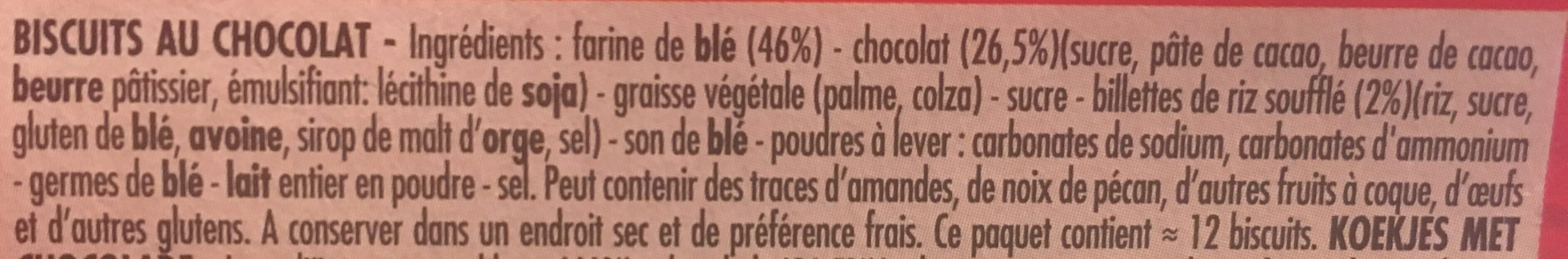 Delacre Delichoc sable chocolat noir packshot