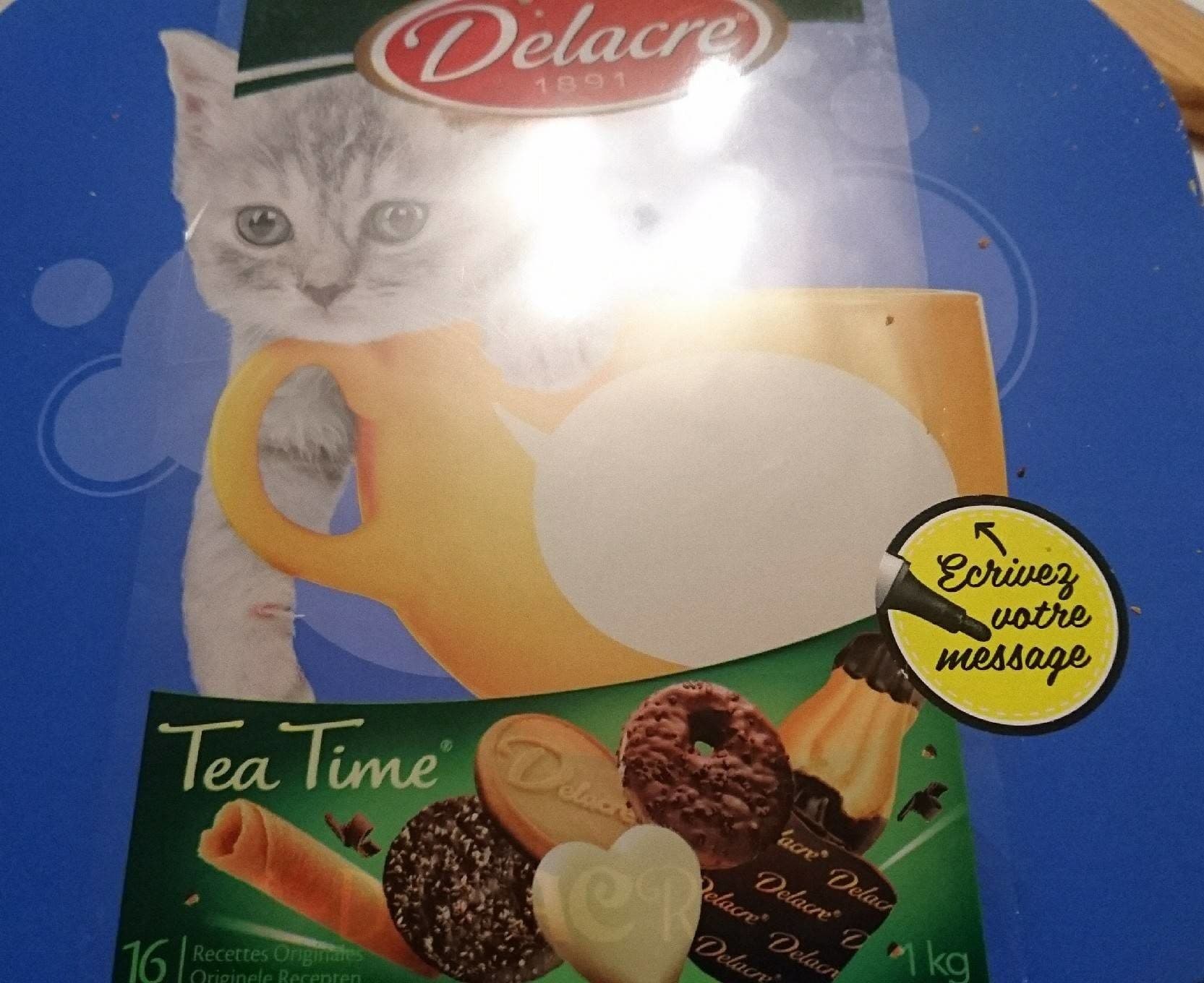 Delacre Biscuits assortiments Tea Time Delacre packshot