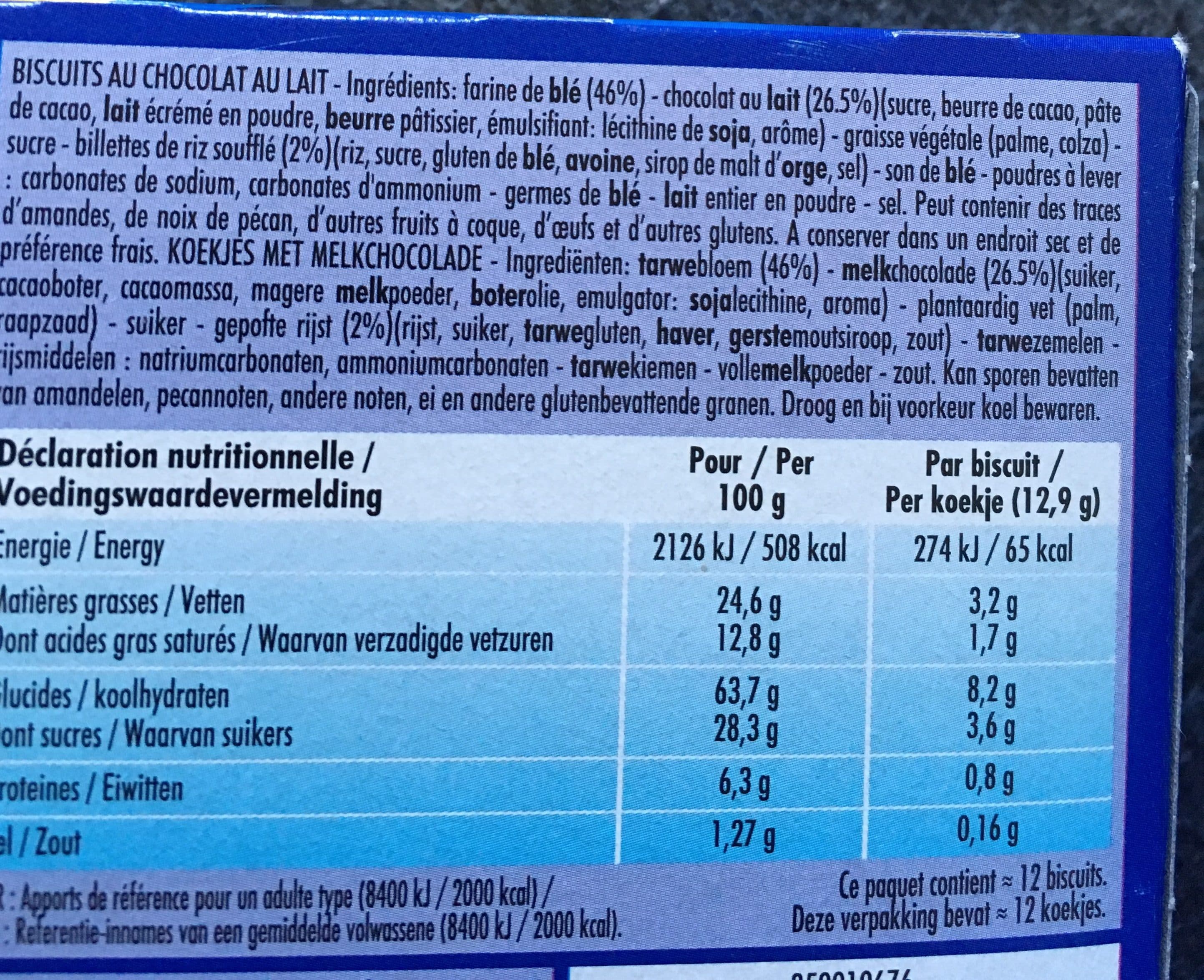 Delichoc Délichoc sablé packshot