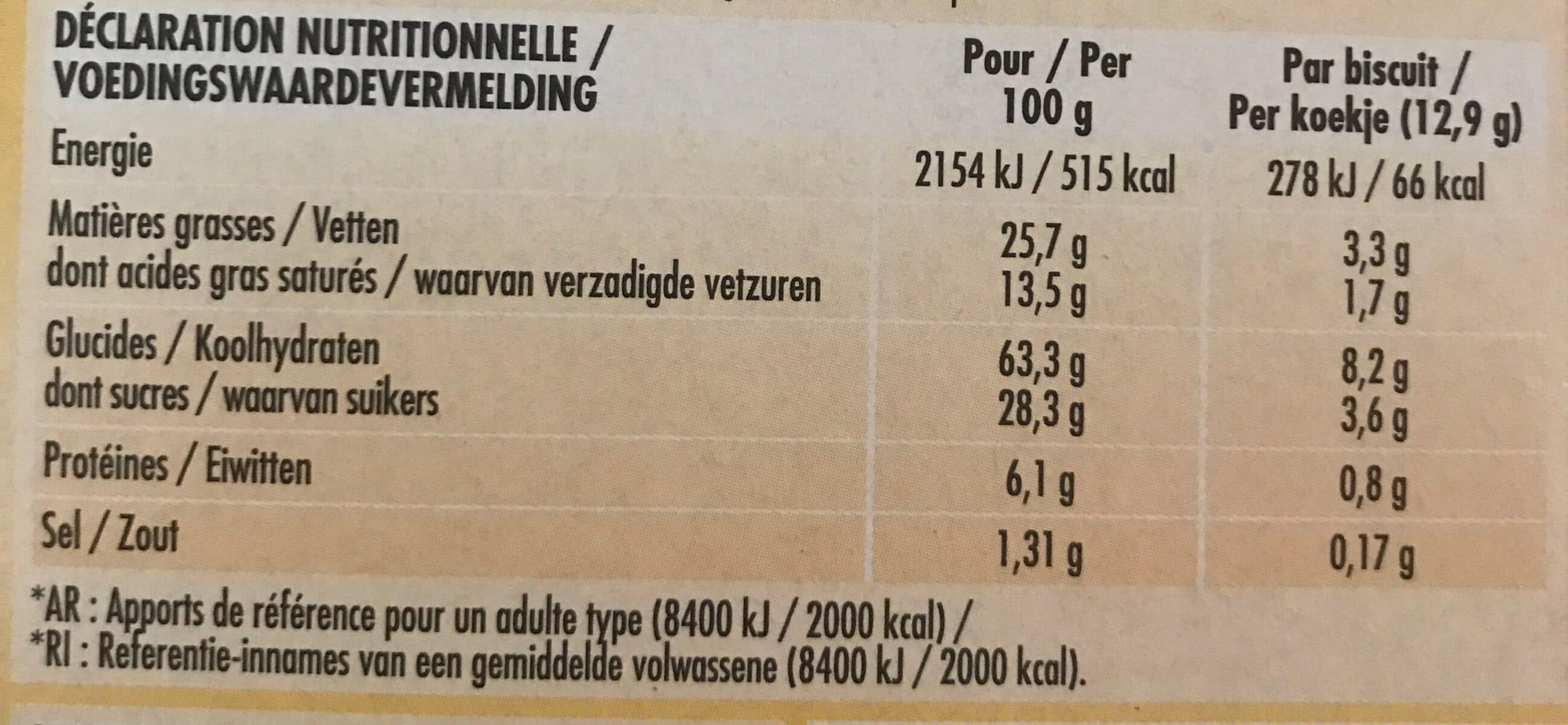 Delacre DéliChoc Sablé Chocolat Blanc packshot