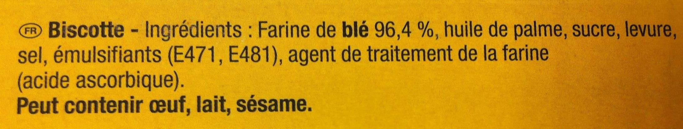 Heudebert La biscotte 96% céréale (format familial) packshot
