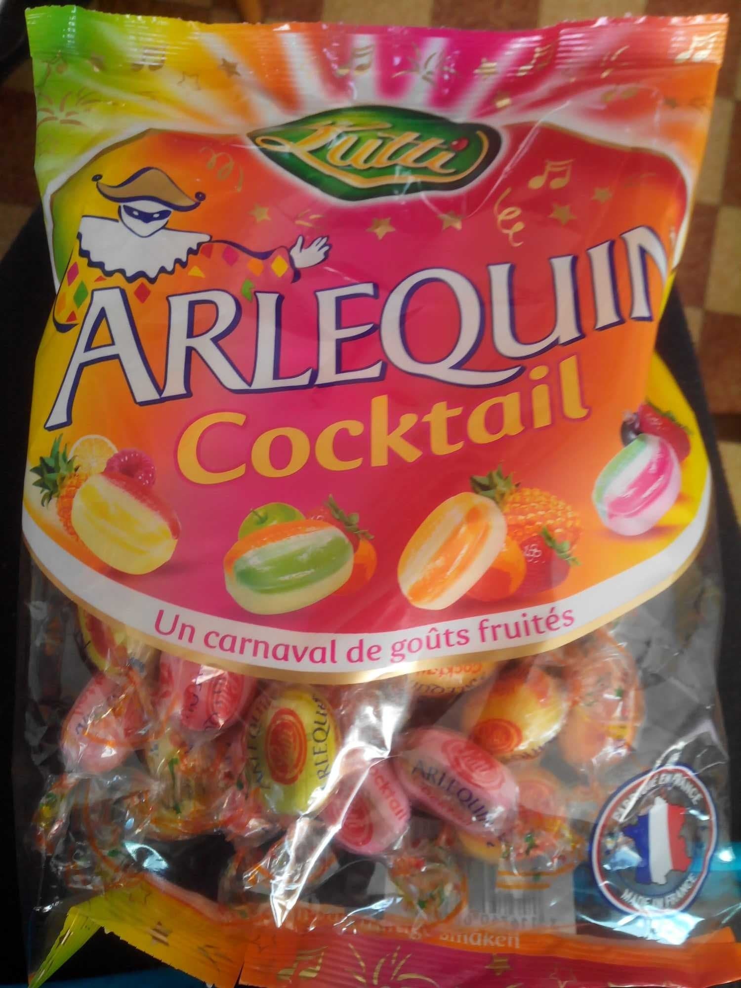Lutti Arlequin Cocktail - Bonbons acidulés packshot
