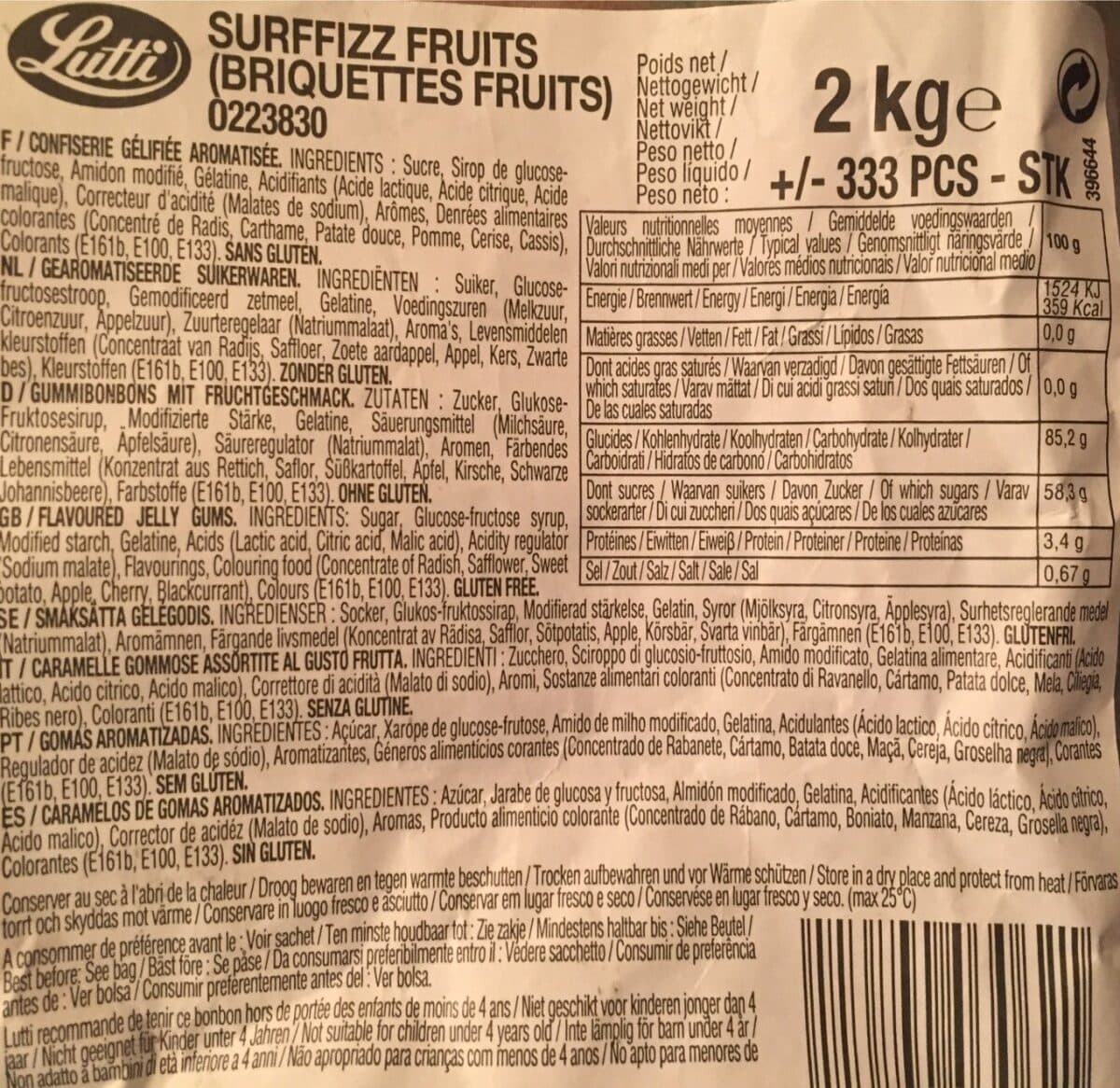 Lutti SurfizzFuits packshot