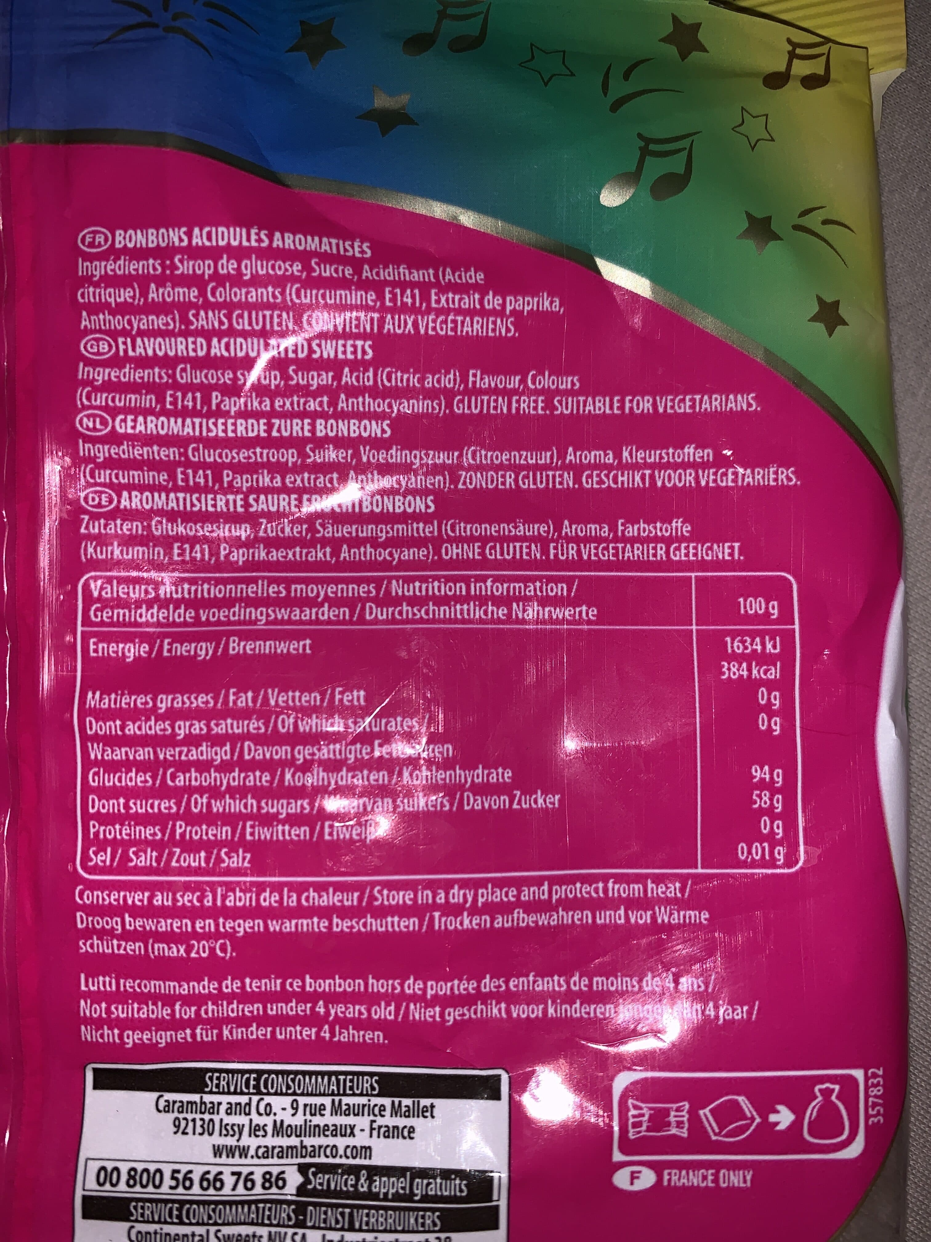 Lutti Arlequin packshot