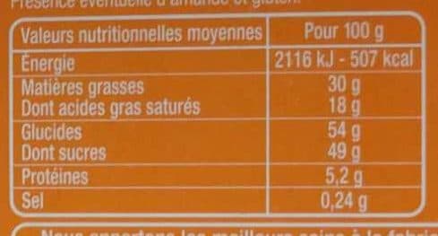 Lutti Assortiment de bonbons de chocolats au caramel packshot
