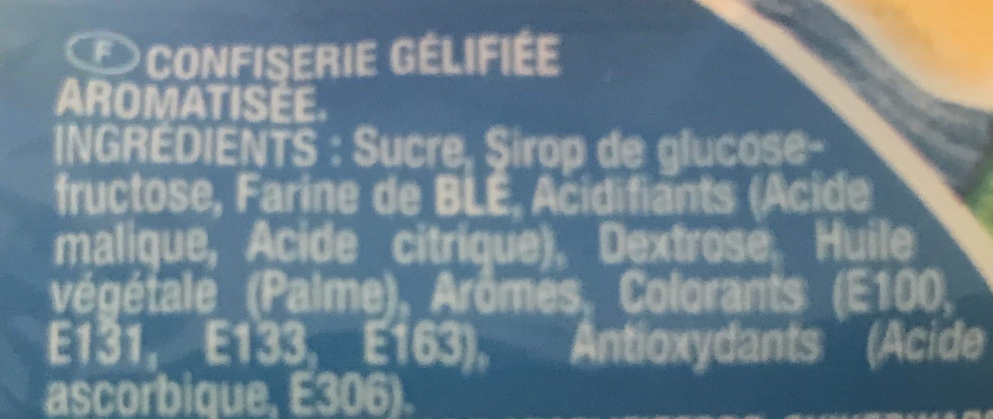 Lutti Flexi-Fizz Duo fruités piquants packshot