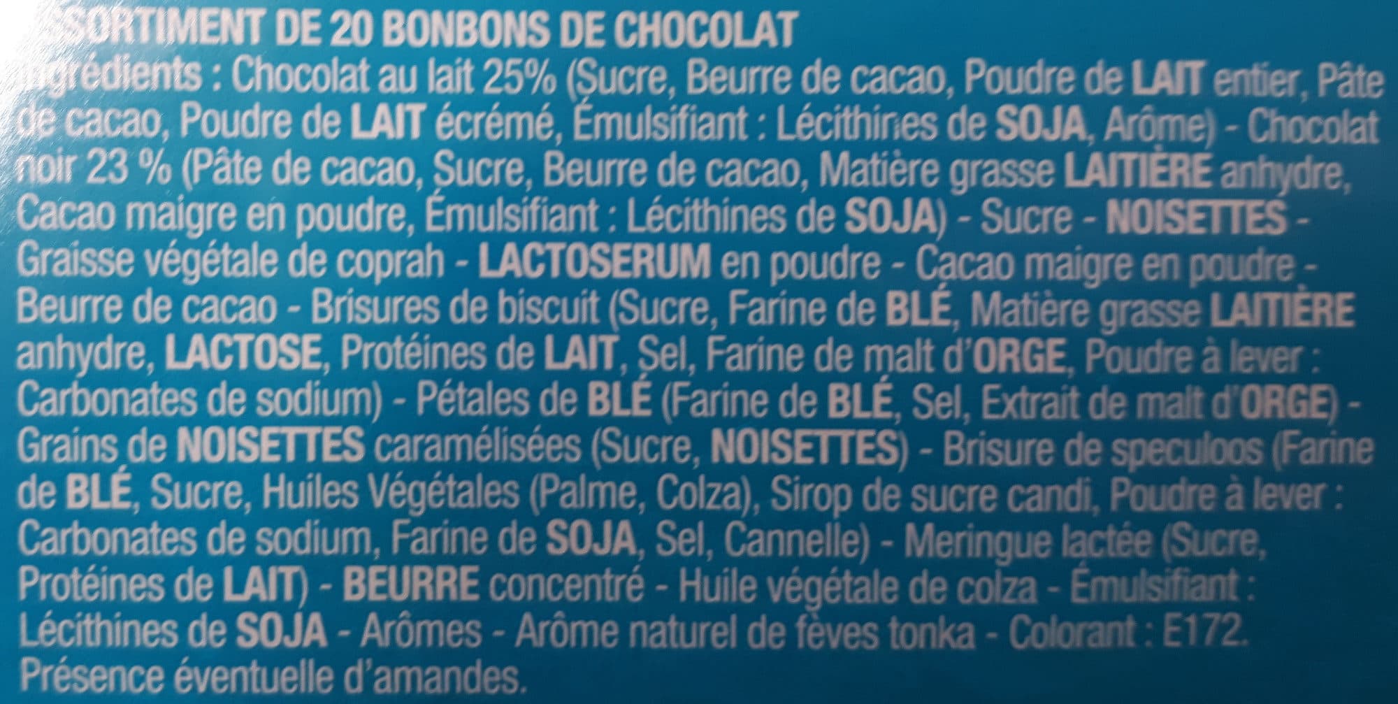 Lutti Chocolats craquants packshot