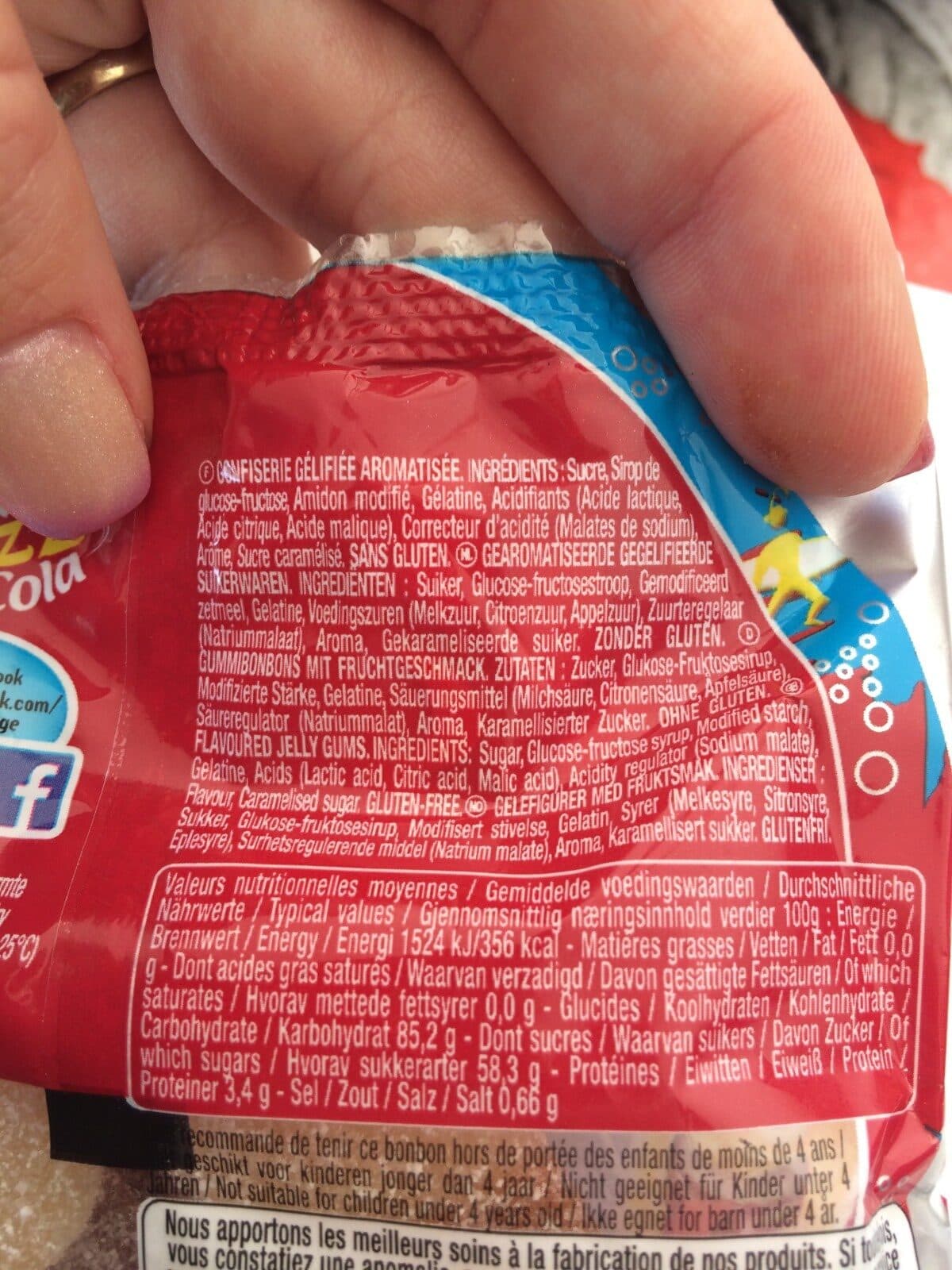 Lutti Bonbon surffizz cola packshot