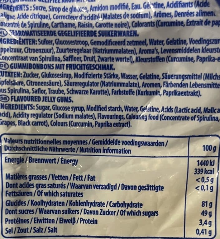 Lutti Surfizz Goûts Fruits packshot