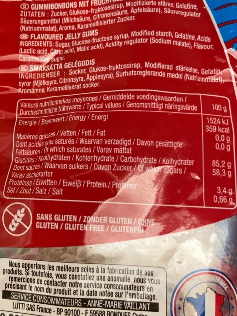 Lutti Surfizz cola packshot