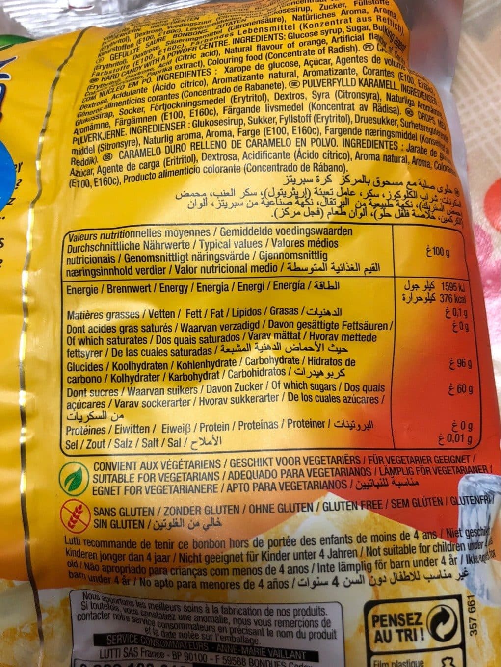 Lutti Spritz ball packshot