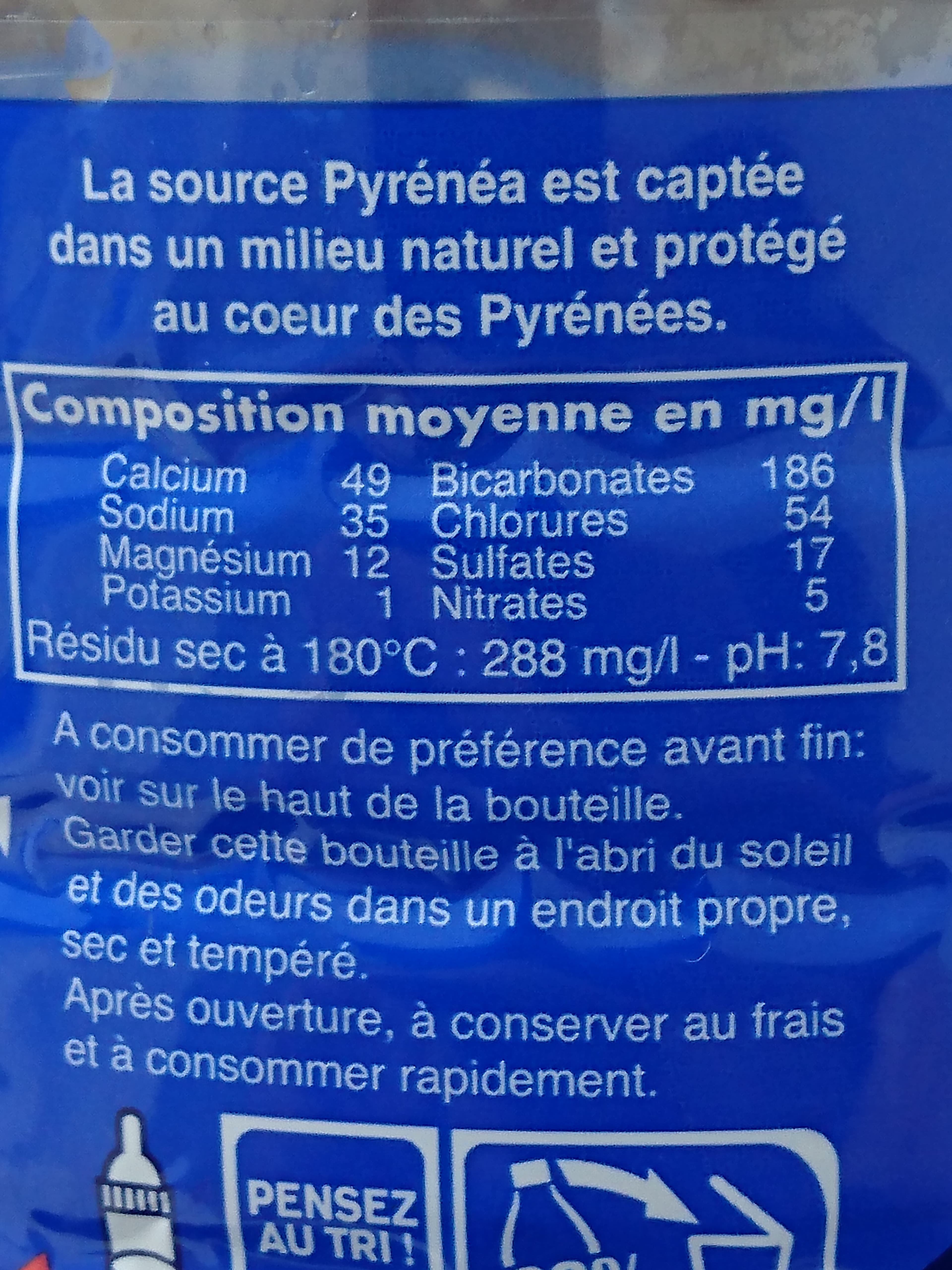 Pyrenea Eau de source Pyrenea packshot