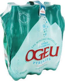 Open Food Facts Eau Minerale Gazeuse Ogeu 6X1.25L packshot