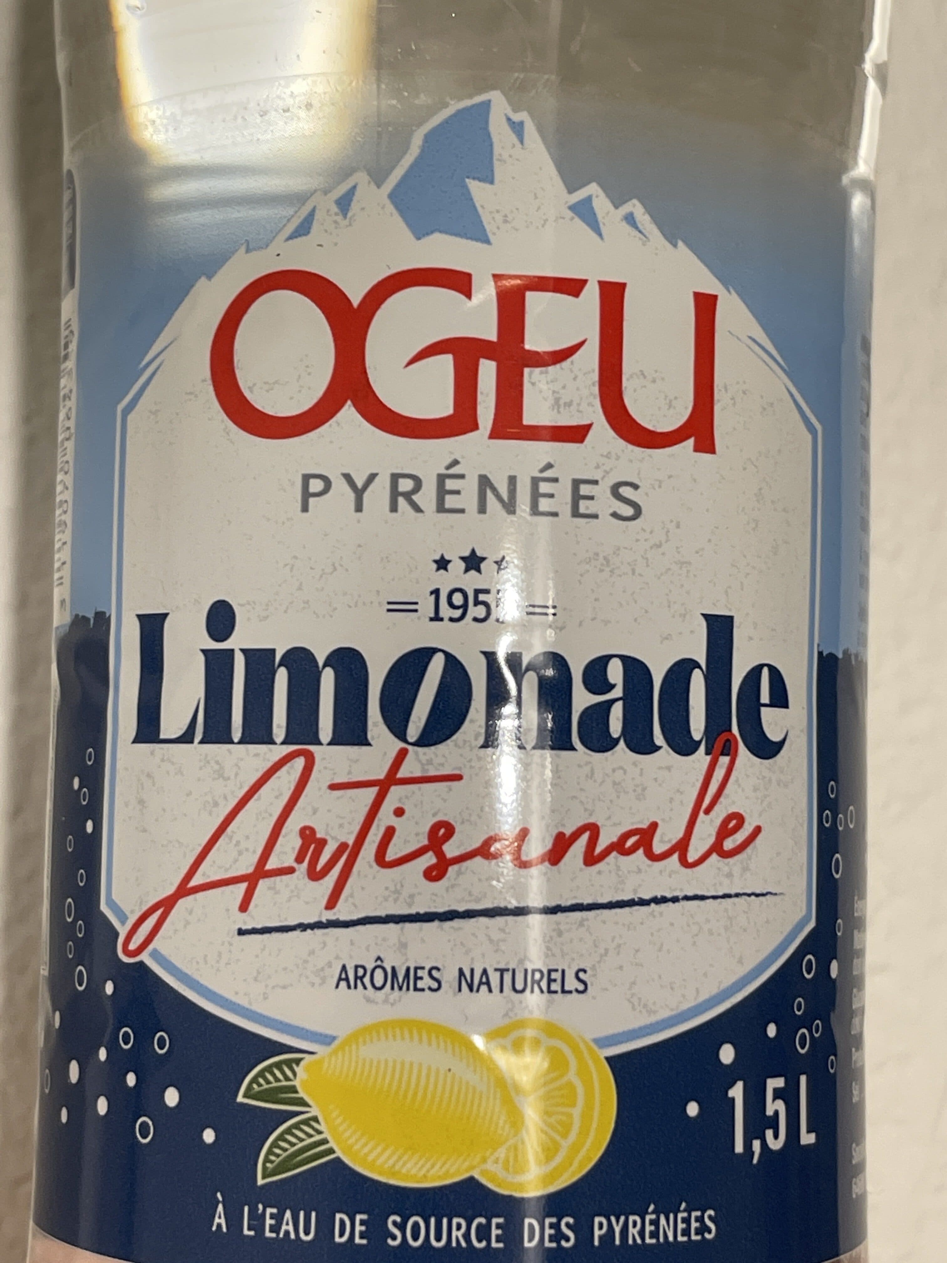 Ogeu Limonade des neiges packshot