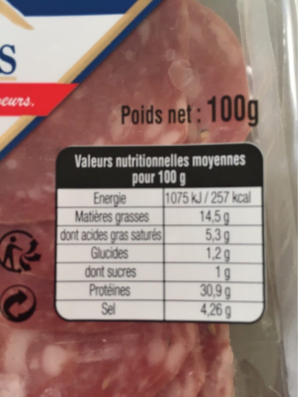 Salaisons Pyreneennes Saucisson des Pyrenees packshot