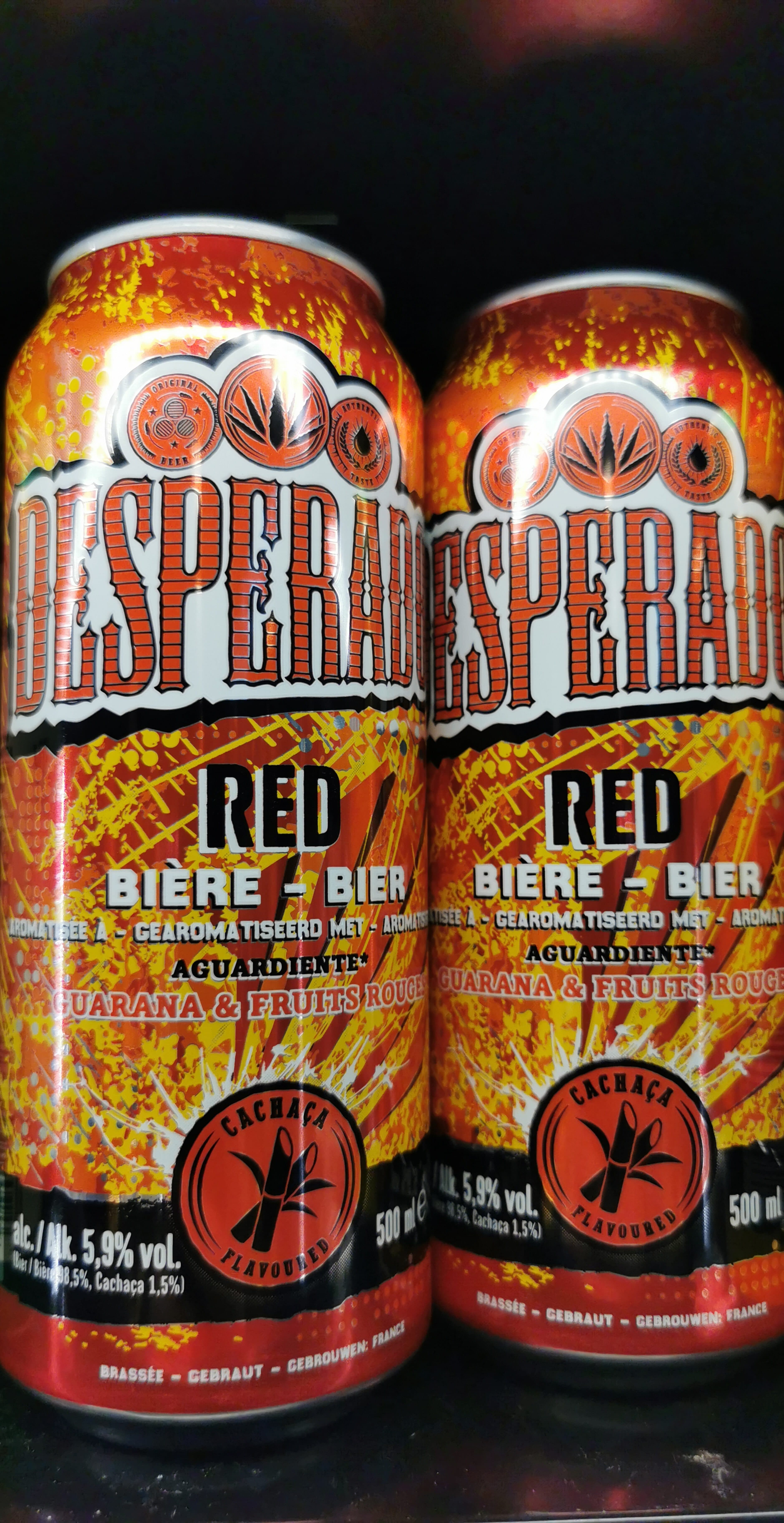 Desperados BTE 50CL DESPERADOS RED 5.9%V packshot