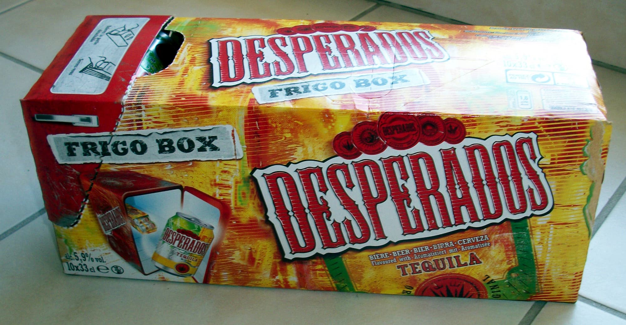 Desperados Desperados - Frigo Box packshot