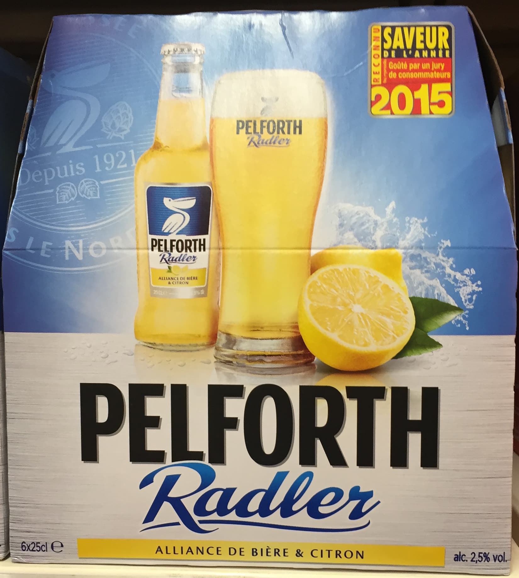 Pelforth Radler Citron packshot