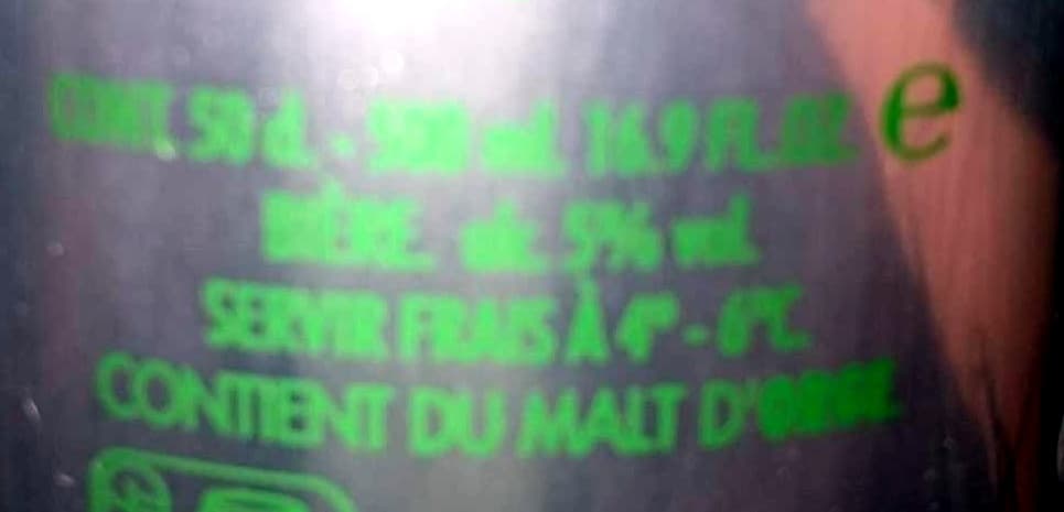 Heineken Bière de prestige packshot