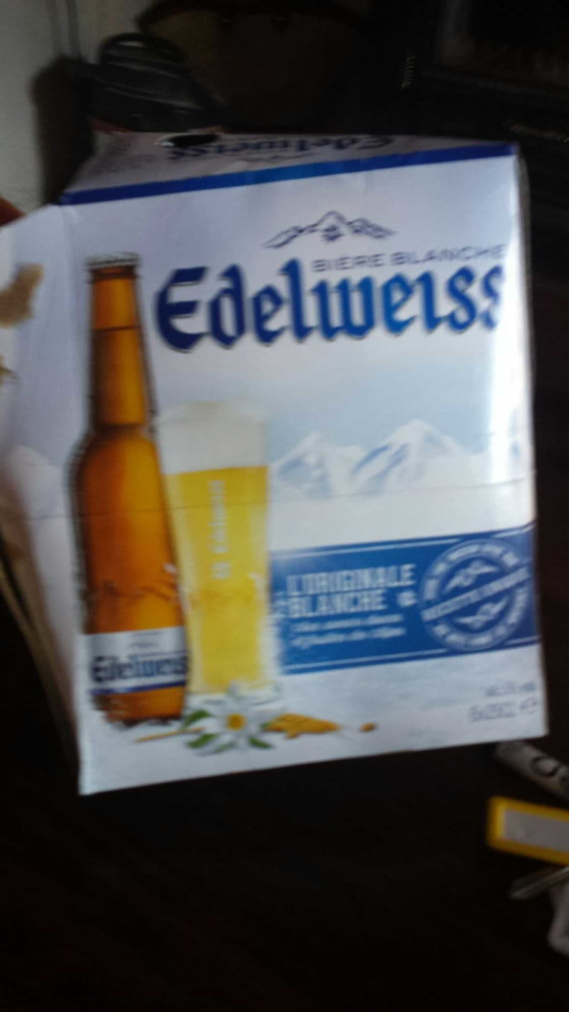 Edelweiss Edelweiss originale blanche packshot