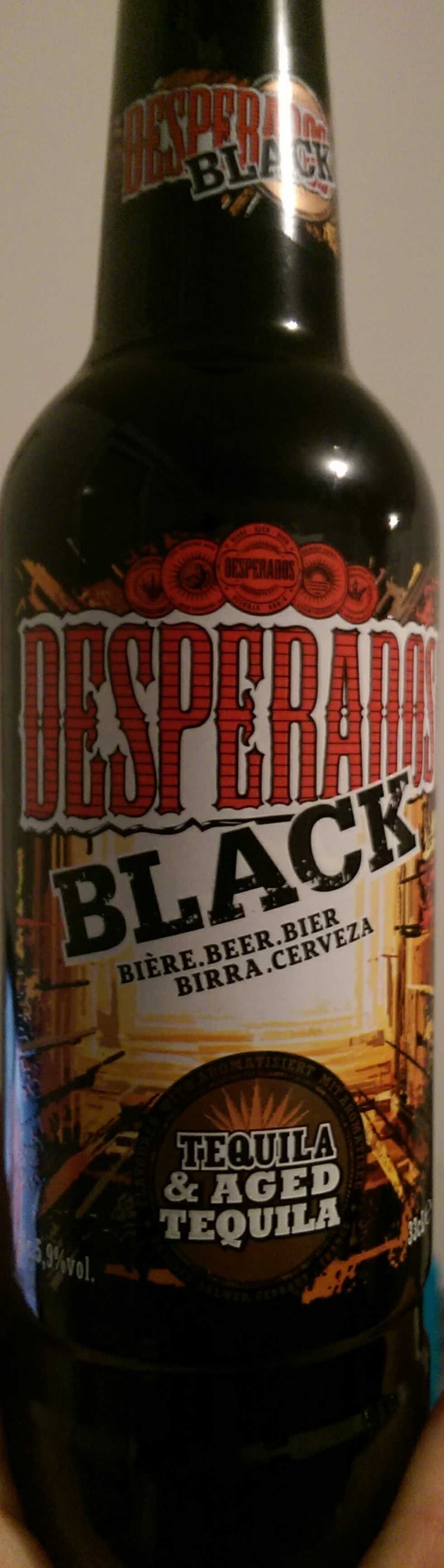 Desperados Desperados Black packshot