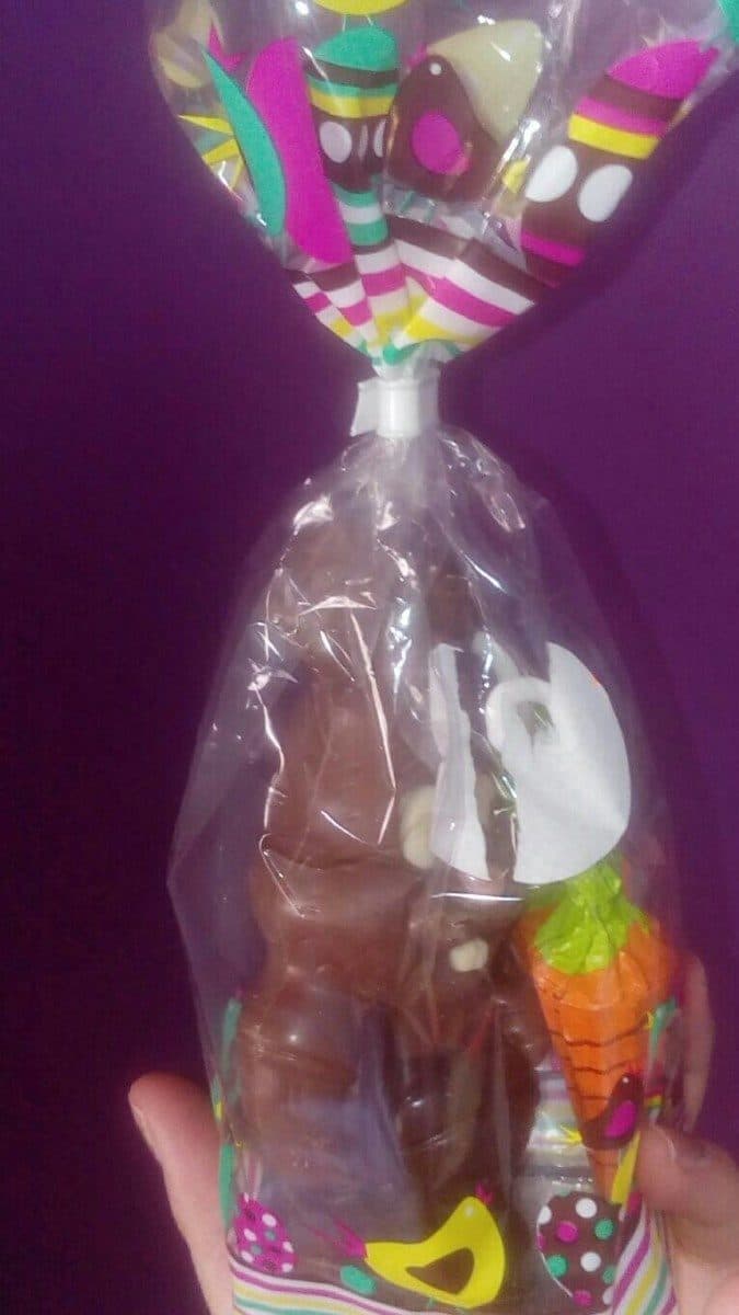 Open Food Facts Lapin decoré et ses 3 parapluies chocolat Lait packshot
