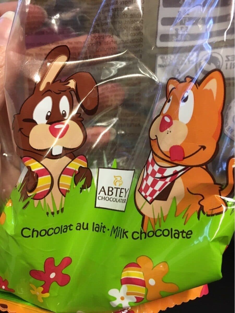 Abtey Oeufs Chocolat au lait packshot