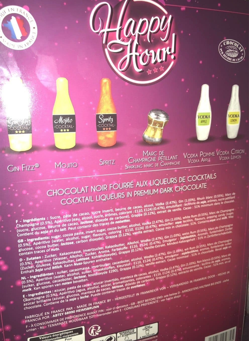 Abtey Chocolatier Happy Hour Advent Calendar packshot