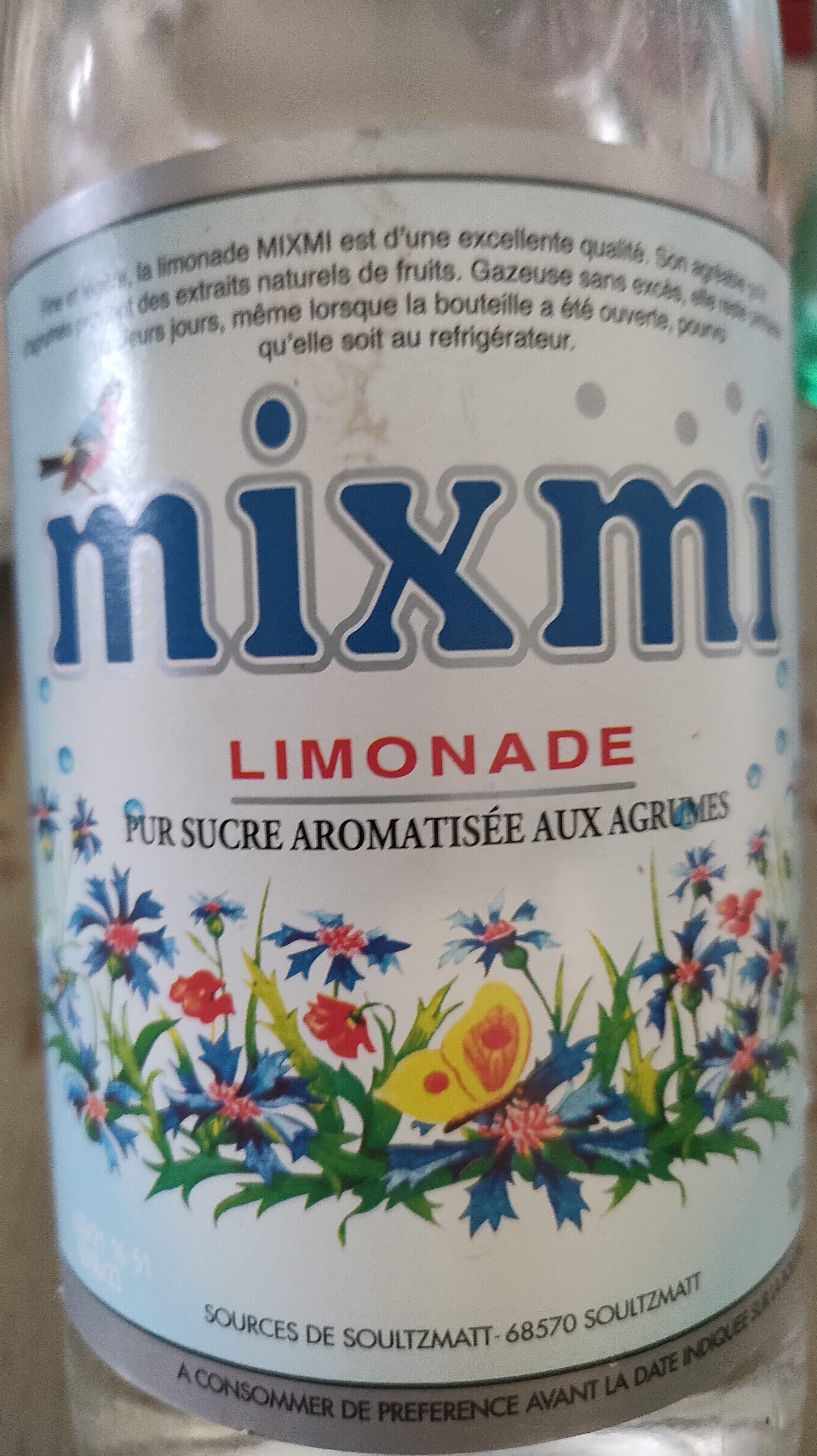 Meteor Limonade Mixmi 1l verre consigne packshot