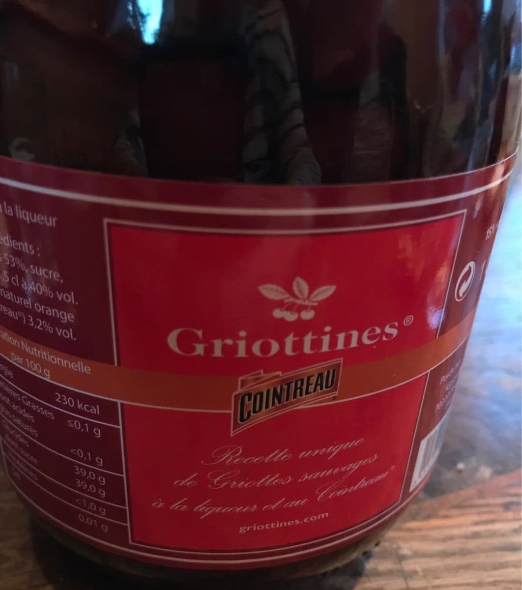 Open Food Facts Griottines packshot