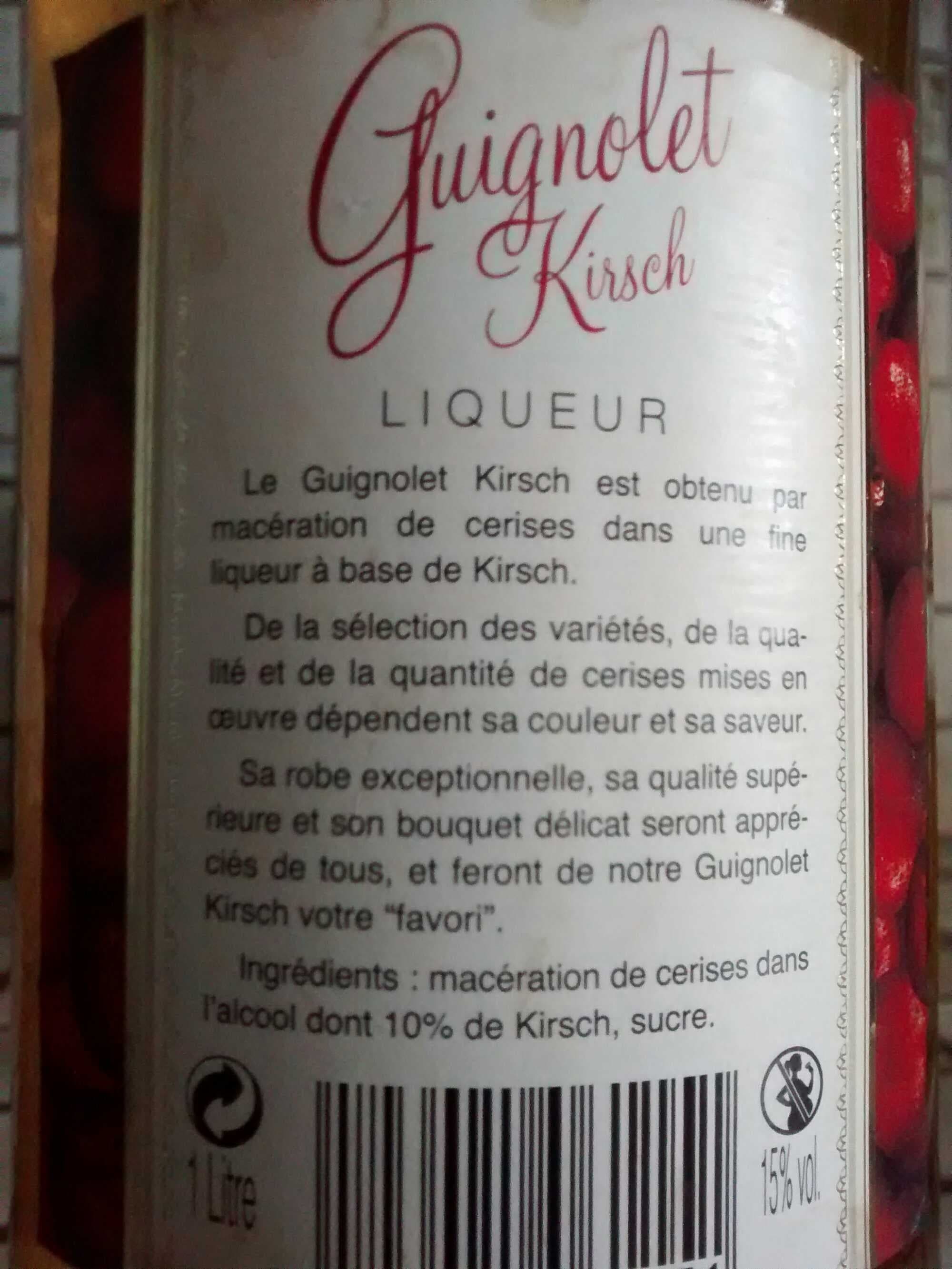 Peureux Guignolet Kirsch packshot