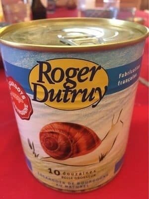 Roger Dutruy Escargots packshot