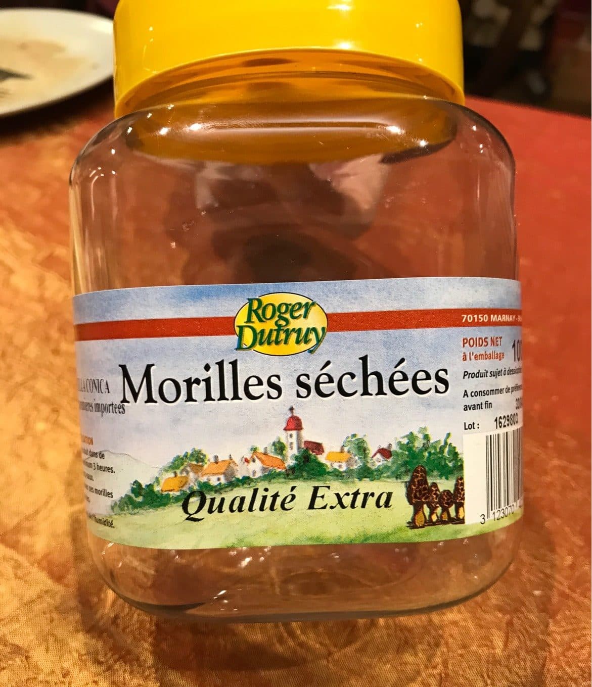 Roger Dutruy Morilles séchées packshot