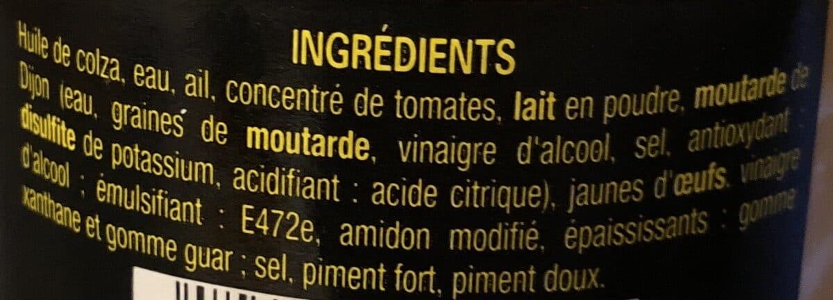 Open Food Facts Rouille packshot