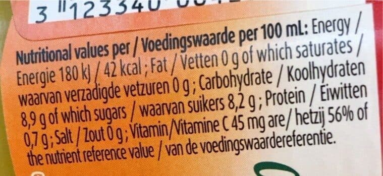 Joker Jus d'Orange packshot