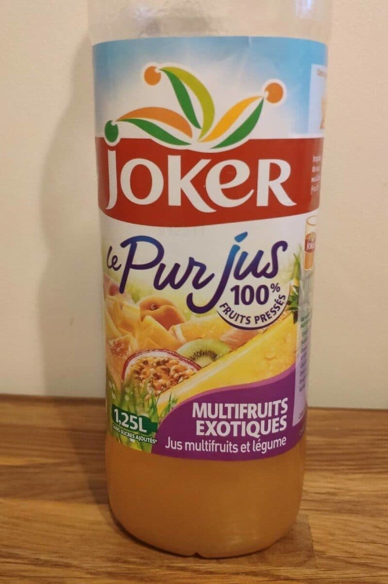 Joker Le pur jus 100% packshot