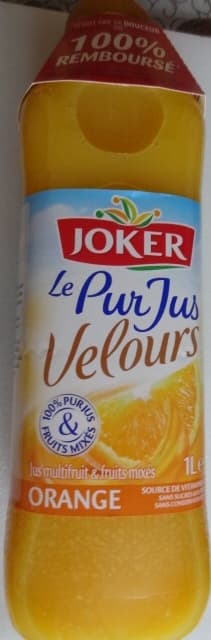 Joker Le pur jus velours orange packshot