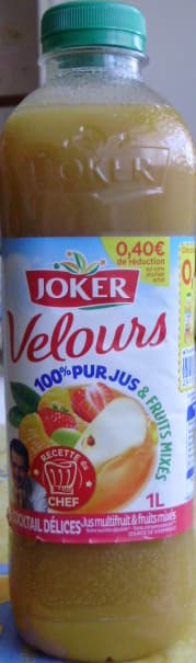 Joker Velours Cocktail Délices Jus multifruit & fruits mixés packshot