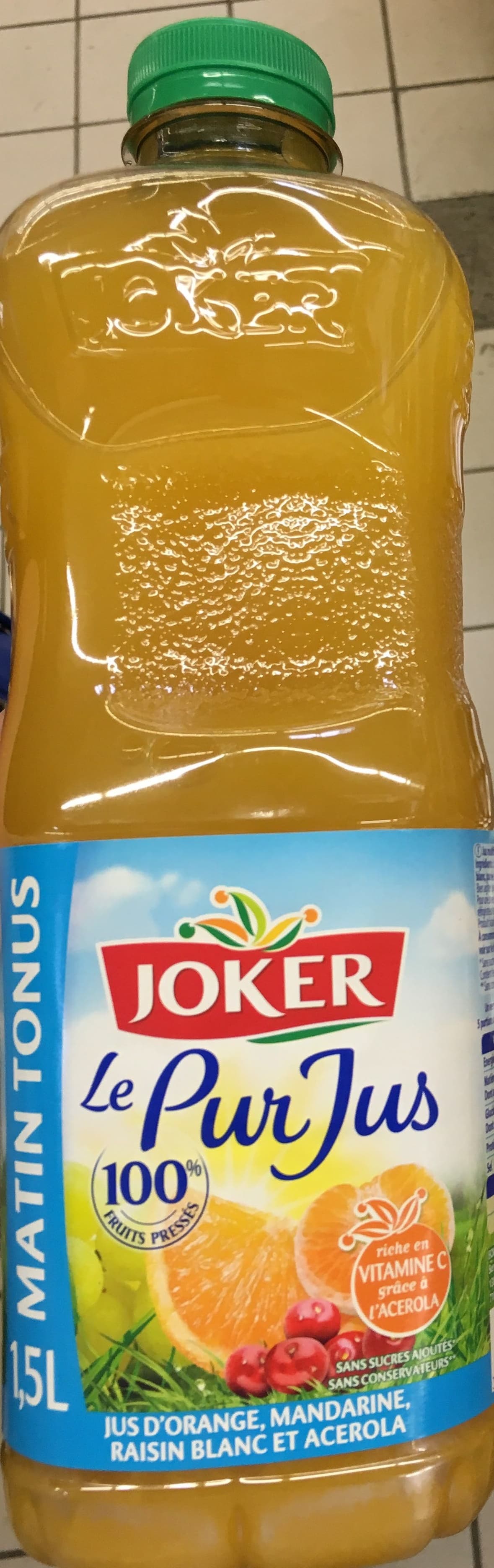 Joker Le Pur Jus Matin Tonus packshot