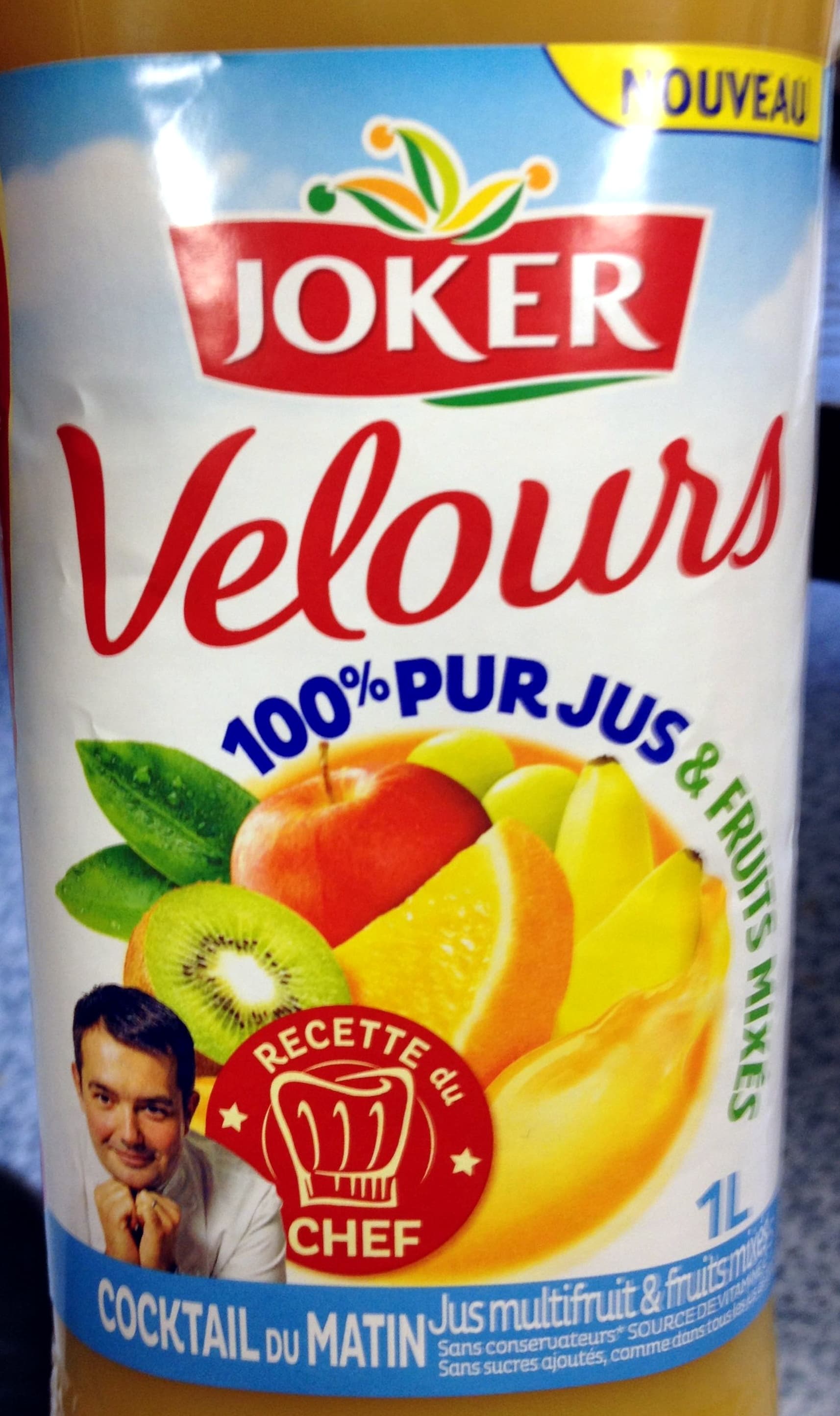 Joker Velours 100% pur jus & fruits mixés packshot