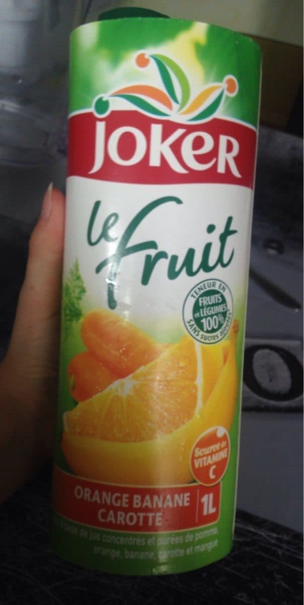 Joker Le Fruit Orange - Banane - Carotte packshot