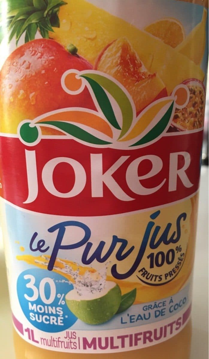 Joker Le pur jus multifruits packshot