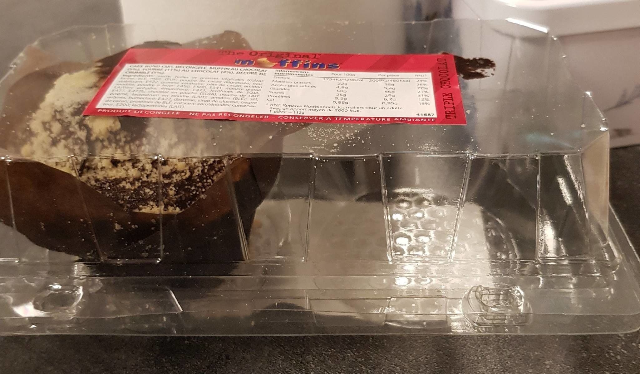 Open Food Facts The original muffins packshot